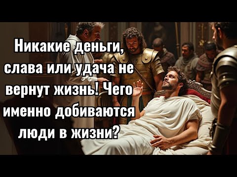 Видео: Никакие деньги, слава или удача не вернут жизнь! Чего именно добиваются люди в жизни?