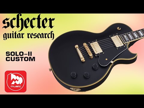 Видео: SCHECTER SOLO II CUSTOM новая электрогитара Les Paul от Шектер