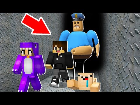 Видео: ПОБЕГ ОТ ПОЛИЦЕЙСКИЙ БАРРИ ИЗ ТЮРЕМНОГО ЛАБИРИНТА В МАЙНКРАФТ! POLICEMAN BARRY ROBLOX MINECRAFT