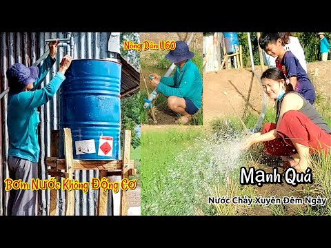 Видео: Самодельный водяной насос без слишком мощного двигателя #52/Trang Nguyen 67