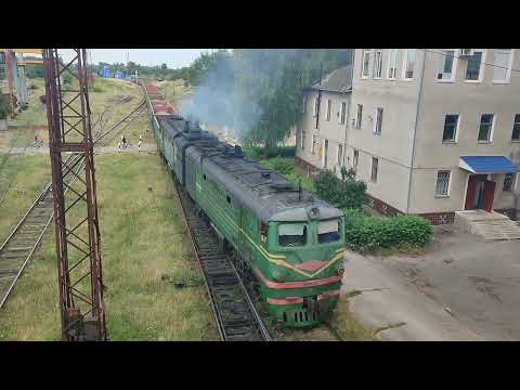 Видео: 2ТЭ10Л-2077А/792А [CFM] Маневры | Maneuvers