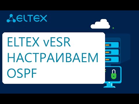 Видео: ELTEX vESR, Cisco CSR1000v - настраиваем OSPF