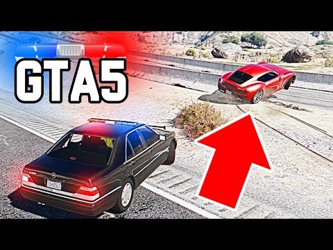 Видео: Полицейские Будни  - Погоня на Высокой Скорости - GTA 5