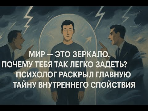 Видео: Эта простая истина о ваших реакциях сделает вас неуязвимым для обид и любого внешнего негатива