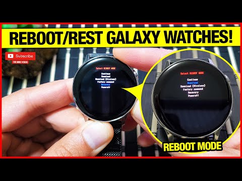 Видео: Режим восстановления, перезагрузка, сброс настроек Samsung Galaxy Watch 4, Watch 3, Active 2 и Ac...