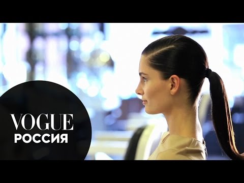 Видео: Утро понедельника. Как сделать хвост с косым пробором