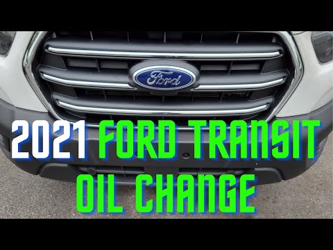 Видео: Замена масла в Ford Transit 2021 года, двигатель V-6 3,5 л