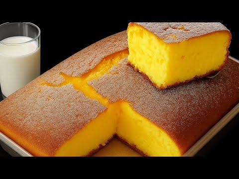 Видео: Молочный пирог за 5 минут! Воздушный, простой и недорогой