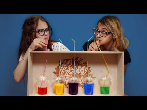 Видео: УГАДАЙ КОКТЕЙЛЬ ЧЕЛЛЕНДЖ!!!