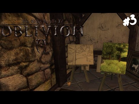 Видео: The Elder Scrolls IV: Oblivion - Прохождение #3 Волшебная кисть.