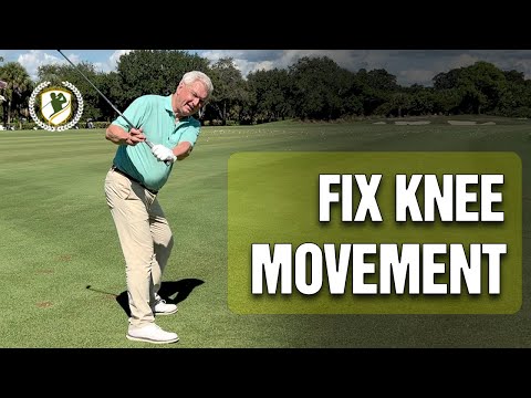 Видео: Как исправить движение колена и поворот при ударе в гольфе (ЭФФЕКТИВНО)