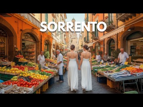 Видео: Прогулка по Сорренто, Италия 🇮🇹 | Самый красивый город на Амальфитанском побережье [4K UHD]