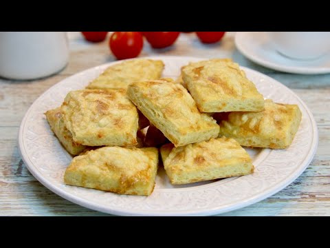Видео: Картофельные слойки ✧ Быстро и вкусно!