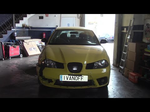 Видео: Seat Ibiza    Передний правый удар