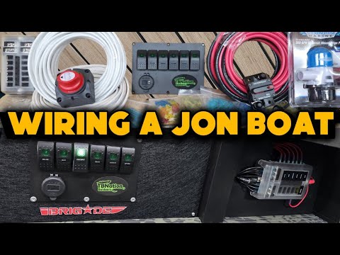 Видео: Упрощенная электропроводка для лодки Jon Boat — полное руководство