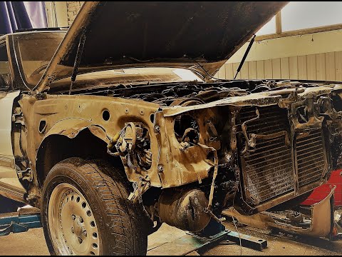 Видео: TOYOTA CROWN MS-137/GS-131. Крылья,фары и.т.д.