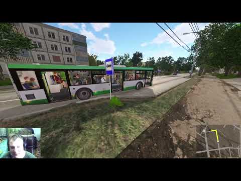 Видео: Bus Driver Simulator 1 сезон 2 серия Современный автобус без штрафов