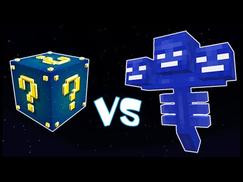 Видео: Космический Лаки Блок VS Водяной Иссушитель! - Лаки Битва #19