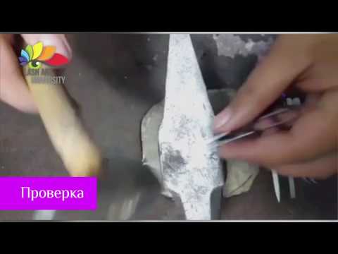 Видео: Производство пинцетов для наращивания ресниц