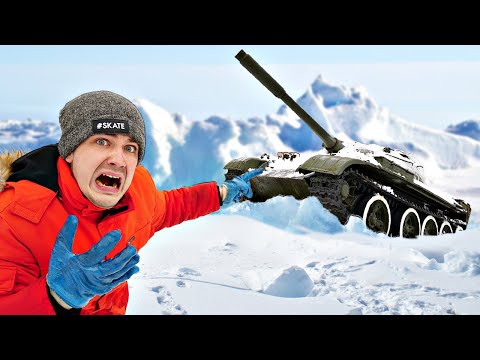 Видео: Нашли потерянный ТАНК во льдах и раскопали его! Откуда он там?