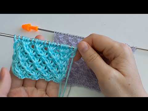 Видео: 💯ОДИН из Лучших. АЖУРНЫЙ УЗОР спицами👍