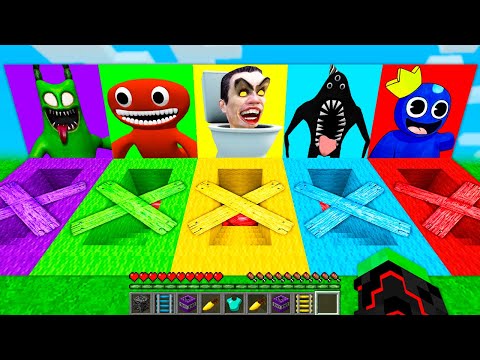 Видео: ВЫБЕРИ ЗАКРЫТЫЙ ПОДВАЛ В МАЙНКРАФТ ЗОМБАК