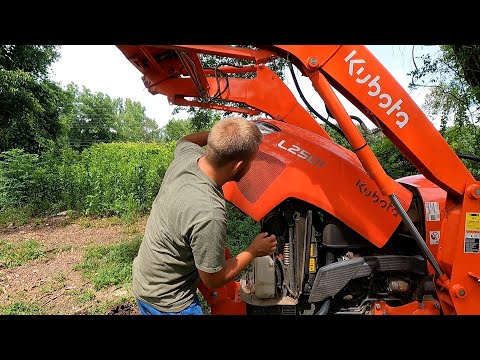 Видео: 50-ЧАСОВОЕ ОБСЛУЖИВАНИЕ KUBOTA L2501 ЗАБОТАЕМСЯ О ТРАКТОРЕ ААРОНА!