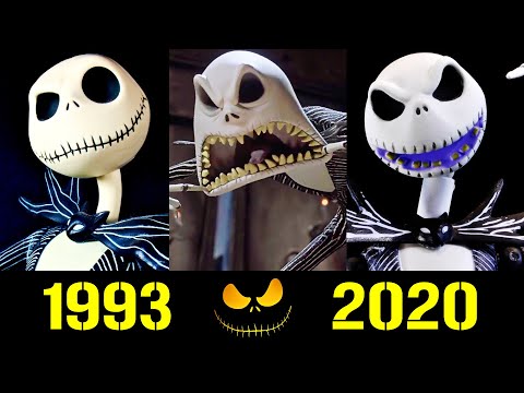 Видео: 😎 Джек Скеллингтон - Эволюция (1993 - 2020) ! Все Появления Тыквенного Короля 💀!