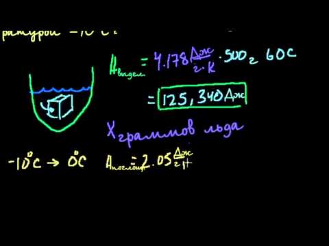 Видео: Задача про охлаждение воды