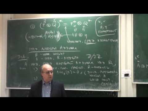 Видео: Лекция 4 | Алгебры Клиффорда и спинорные группы | Николай Вавилов | Лекториум
