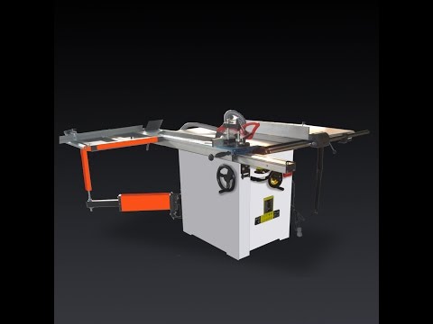 Видео: Форматно - раскроечный станок JIB MJ12II-1600