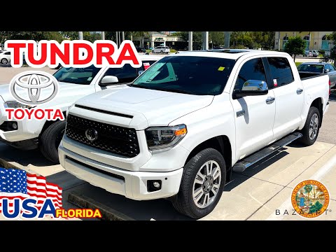 Видео: Обзор Toyota Tundra с пробегом в США Цены