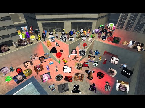 Видео: Город Nextbots Нико в Garry's Mod!