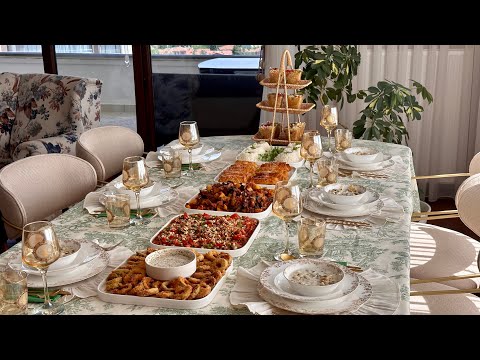 Видео: Рецепт ужина из 6 блюд | Ашура, Кебаб, Суп, Салат, Выпечка | Подготовка гостей