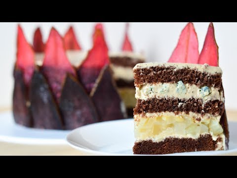 Видео: Торт Кофейная груша ☆ Coffee Pear Cake
