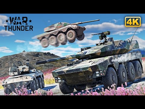 Видео: Лучшие колесные танки / War Thunder