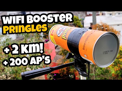 Видео: 🔥Я СДЕЛАЛ СУПЕРМОЩНУЮ АНТЕННУ WIFI ИЗ ГОРШОЧКА Pringles!!!👈🏻😲