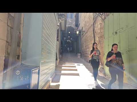 Видео: Прогулка по Старому городу Иерусалима