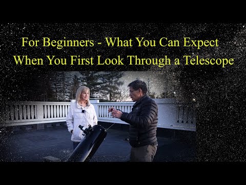 Видео: Посмотрите, как кто-то смотрит в телескоп В САМЫЙ ПЕРВЫЙ РАЗ!