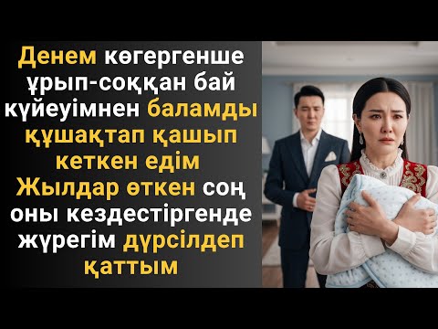 Видео: Денем көгергенше ұрып-соққан бай күйеуімнен баламды құшақтап қашып кеткен едім Жылдар өткен соң оны