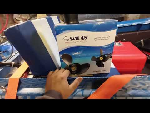 Видео: Замена винта,на глодиаторе 9.9 про 