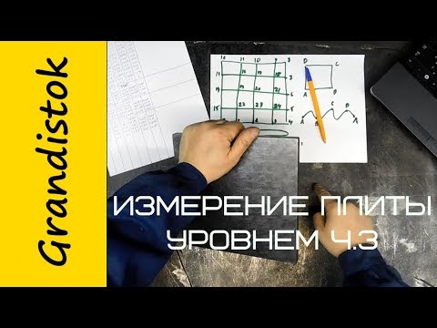 Видео: Измерение плиты уровнем ч.3 погрешности установки плиты