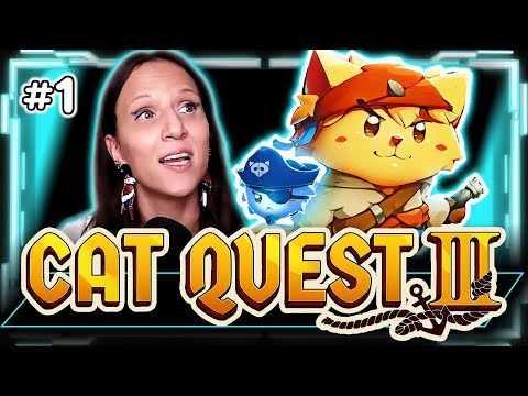 Видео: НАЧАЛО. Порт Сметанна, Мама Милка | Кооп прохождение CAT QUEST III №1