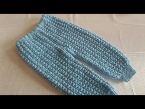 Видео: Ishtoncha to'qish 1-2 yoshli bolalar uchun. Иштонча тýķиш