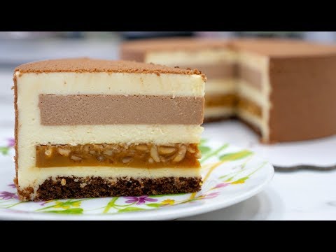 Видео: 🥜СНИКЕРС 🥜. Очень ВКУСНЫЙ муссовый торт - Я - ТОРТодел!