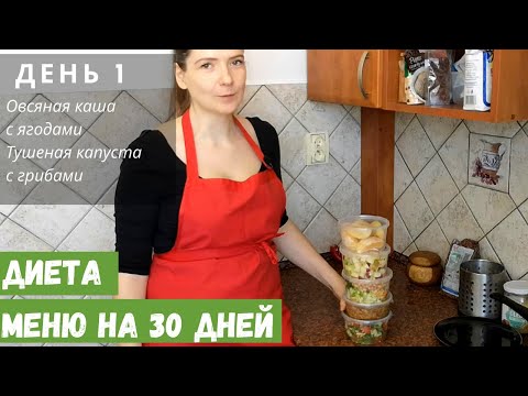 Видео: Диета меню