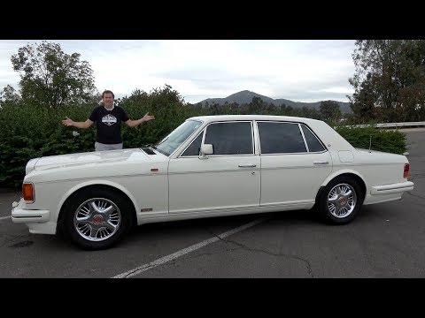 Видео: Bentley Turbo R был флагманом Bentley 30 лет назад