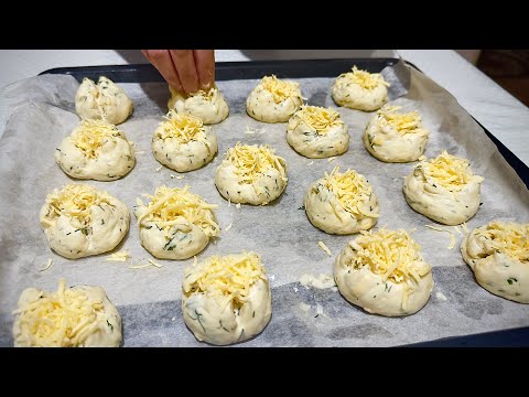 Видео: ЛУЧШИЕ РЕЦЕПТЫ Вкусный ХЛЕБ С СЫРОМ И ЗЕЛЕНЬЮ
