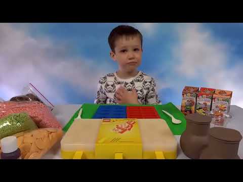 Видео: Фигурки и блоки из шоколада