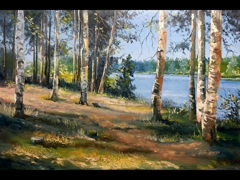 Видео: 🔝 ХуДоЖнИкИ Картина маслом / Наша поляна / Александр Григорьев